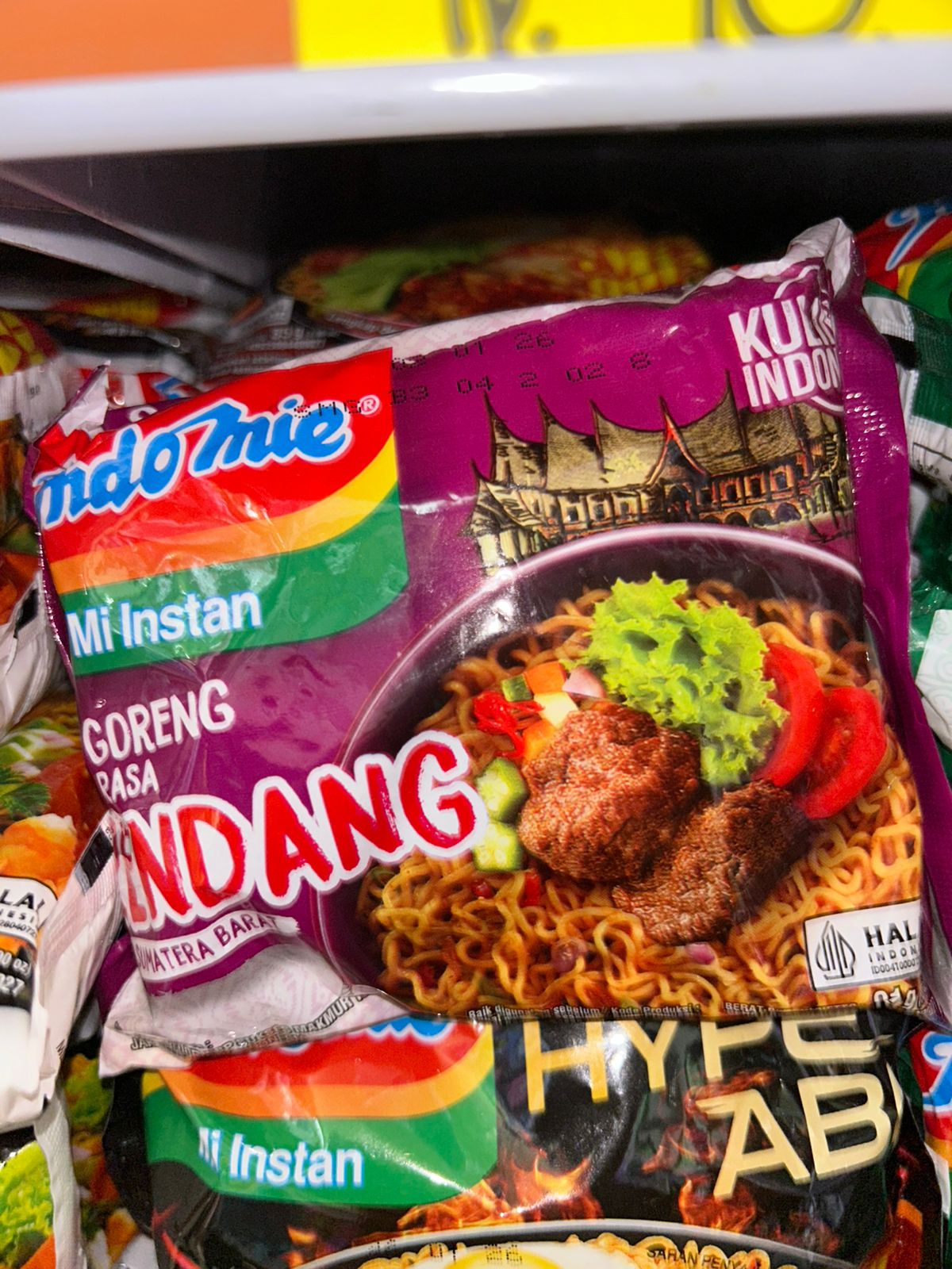 Indomie Goreng Rasa Rendang